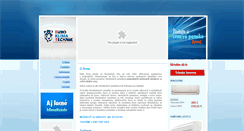 Desktop Screenshot of euklimatech.sk